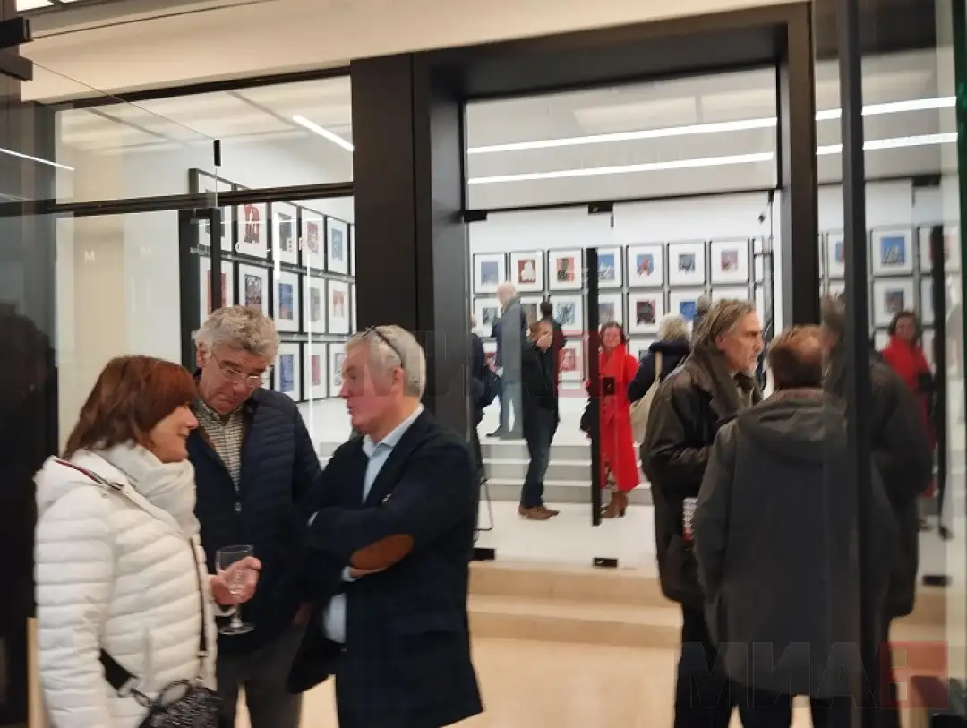 Киро Урдин Изложба Брисел